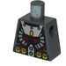 LEGO Dark Stone Gray Atlantis Diver Torso without arms (973)