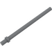 LEGO Dunkles Steingrau Stange 6.6 mit dünnem Stoppring (4095)