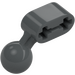 LEGO Dark Stone Gray Beam 2 with Angled Ball Joint (50923 / 59141)