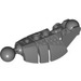 LEGO Gris pierre foncé Bionicle Toa Jambe avec Armor, Vents, et Balle Joints (53574)