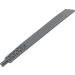 LEGO Mørk stengrå Klinge 1 x 16 med Aksel (98135)