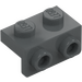 LEGO Dark Stone Gray Bracket 1 x 2 - 1 x 2 (99781)