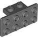 LEGO Dark Stone Gray Bracket 1 x 2 - 2 x 4 (21731 / 93274)