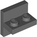LEGO Gris pierre foncé Support 1 x 2 avec Verticale Tuile 2 x 2 (41682)