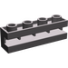 LEGO Gris pierre foncé Brique 1 x 4 avec rainure (2653)