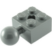 LEGO Gris pierre foncé Brique 2 x 2 avec Rotule et Axlehole sans trous dans la boule (57909)