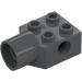 LEGO Dark Stone Gray Brick 2 x 2 with Hole and Rotation Joint Socket (48169 / 48370)