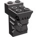 LEGO Dunkles Steingrau Backstein 2 x 3 x 3 mit Lion&#039;s Kopf Carving und Ausgeschnitten (30274 / 69234)