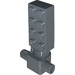 LEGO Dark Stone Gray Brick 2 x 4 with Rip Cord Track and Socket (71100)