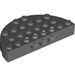 LEGO Gris pierre foncé Brique 4 x 8 Rond Semi Cercle (47974)