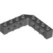 LEGO Dunkles Steingrau Backstein 5 x 5 Ecke mit Löcher (28973 / 32555)