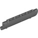LEGO Dark Stone Gray Curved Panel 11 x 3 with 2 Pin Holes (62531)
