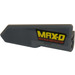 LEGO Dark Stone Gray Curved Panel 21 Right with &#039;MAX-D&#039; and &#039;MAXIMUM DESTRUCTION&#039; Sticker (11946)