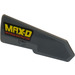 LEGO Dark Stone Gray Curved Panel 22 Left with &#039;MAX-D&#039; and &#039;MAXIMUM DESTRUCTION&#039; Sticker (11947)