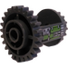 LEGO Gris pierre foncé Differential Équipement Casing avec réservoirs et Bolts (Droite) Autocollant (6573)