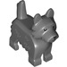 LEGO Dark Stone Gray Dog - Terrier (49399)