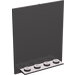 LEGO Dark Stone Gray Door 2 x 5 x 5 Revolving (30102 / 30344)