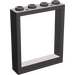 LEGO Gris pierre foncé Porte Cadre 1 x 4 x 4 (Lift) (6154 / 40527)