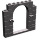 LEGO Dunkles Steingrau Tür Rahmen 1 x 8 x 6 mit Clips (40242)