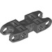 LEGO Dark Stone Gray Double Ball Connector 5 with Vents (47296 / 61053)