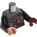 LEGO Donker steengrijs Evil Macaque Minifiguur Torso (973 / 76382)