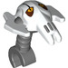 LEGO Dark Stone Gray Grievous Minifig Head (16283 / 36168)