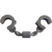 LEGO Dark Stone Gray Handcuffs (Short) (61482 / 97927)