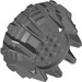 LEGO Dark Stone Gray Hard Plastic Giant Wheel with Pin Holes and Spokes (64712)