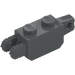 LEGO Dark Stone Gray Hinge Brick 1 x 2 Vertical (30386 / 39893)
