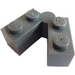 LEGO Dark Stone Gray Hinge Brick 1 x 4 Swivel
