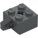 LEGO Dark Stone Gray Hinge Brick 2 x 2 Locking with 1 Finger Vertical with Axle Hole (30389 / 49714)