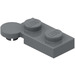 LEGO Dark Stone Gray Hinge Plate 1 x 4 Top (2430)