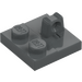 LEGO Dark Stone Gray Hinge Plate 2 x 2 with Top Finger (53968 / 92582)