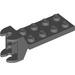 LEGO Dunkles Steingrau Scharnier Platte 2 x 4 mit Articulated Joint - Female (3640)