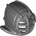 LEGO Dark Stone Gray Kendo Helmet with Grille Mask (98130)