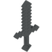 LEGO Dark Stone Gray Minecraft Sword (18787)