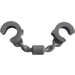 LEGO Dark Stone Gray Minifig Handcuffs (61482 / 97927)