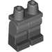 LEGO Donker Steengrijs Minifigure Heupen en benen met Zwart Boots (3815)