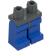 LEGO Dunkles Steingrau Minifigur Hüften mit Blau Beine (73200 / 88584)