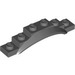 LEGO Gris pierre foncé Garde-boue assiette 1 x 6 avec Bord (4925 / 62361)