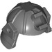 LEGO Dark Stone Gray Ninja Helmet with Clip and Short Visor  (30175)