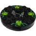 LEGO Dark Stone Gray Ninjago Spinner with Lime Skull (92547)