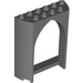 LEGO Dark Stone Gray Panel 2 x 6 x 6.5 with Arch (35565)