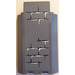 LEGO Gris pierre foncé Panneau 3 x 3 x 6 Coin mur avec Bricks Modèle 4194 Autocollant sans indentations inférieures (87421)