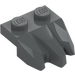 LEGO Dark Stone Gray Plate 1 x 2 with 3 Rock Claws (27261)