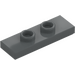 LEGO Dark Stone Gray Plate 1 x 3 with 2 Studs (34103)