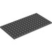 LEGO Dark Stone Gray Plate 8 x 16 (92438)