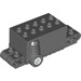LEGO Gris pierre foncé Pullback Motor 4 x 8 x 2.33 (47715 / 49197)