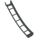 LEGO Tumma kivenharmaa Raide 2 x 16 x 6 Käänteinen Keula jossa 3.2 Shaft (26559)