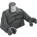 LEGO Dark Stone Gray Rhino with Shoulder Armor Minifig Torso (973 / 76382)